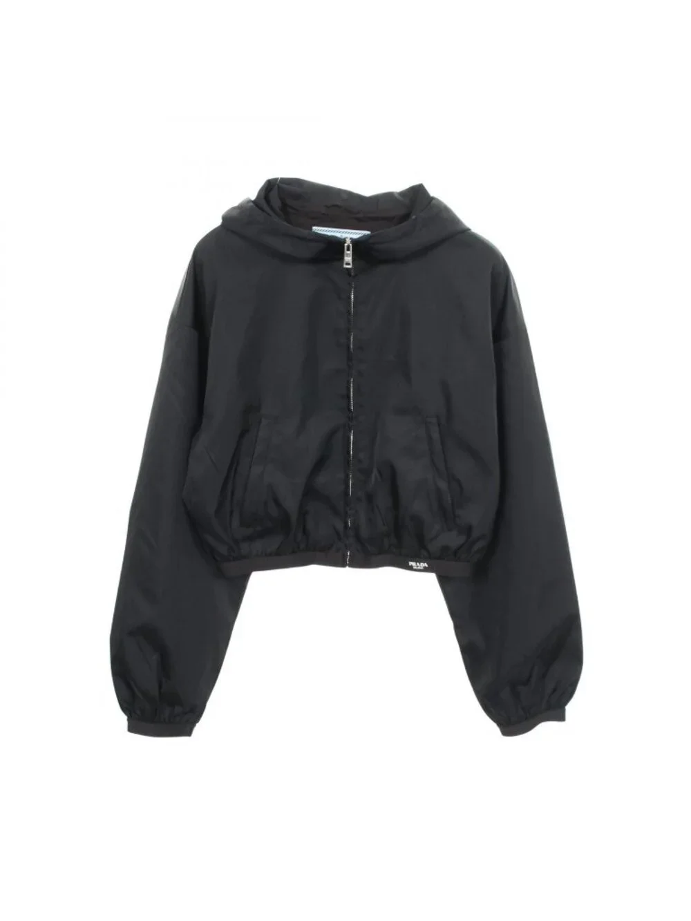 Prada Jacket Re-Nylon Cropped Hooded Nylon